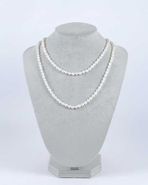 48-Inch Freshwater Pearl Rope Necklace - Necklaces made with hand-selected pearls from House of Pearls