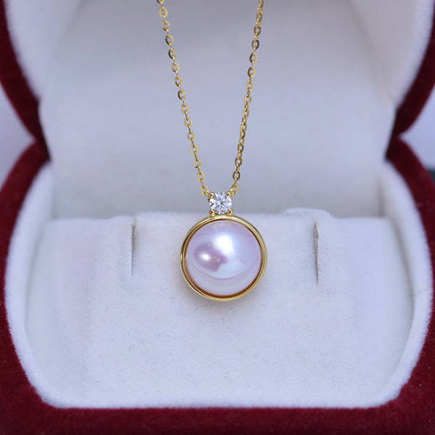 10-11mm Freshwater Mabel Pearl & Sasha Necklace - House Of Pearls