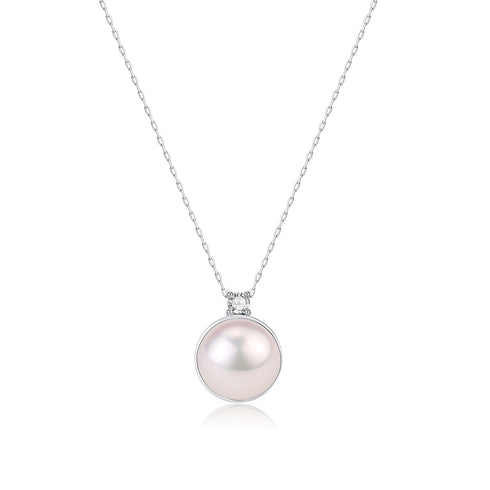 10-11mm Freshwater Mabel Pearl & Sasha Necklace - House Of Pearls