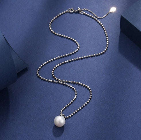 Large Edison Freshwater Pearl Bead Chain Necklace - House Of Pearls