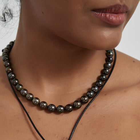 8-11mm Tahitian South Sea Pearl Strand Necklace AA+ Quality - House Of Pearls