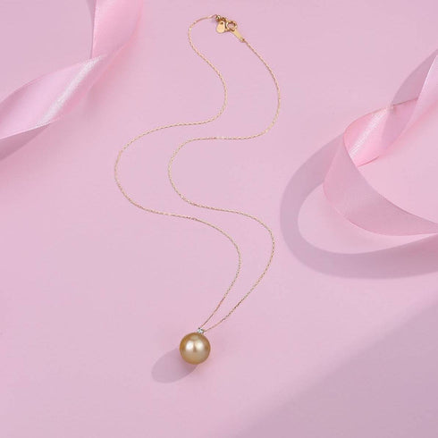 Golden South Sea Pearl & Sasha Pendant - House Of Pearls