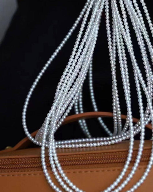 3-4mm Elegant Baby Pearl Necklace - House Of Pearls