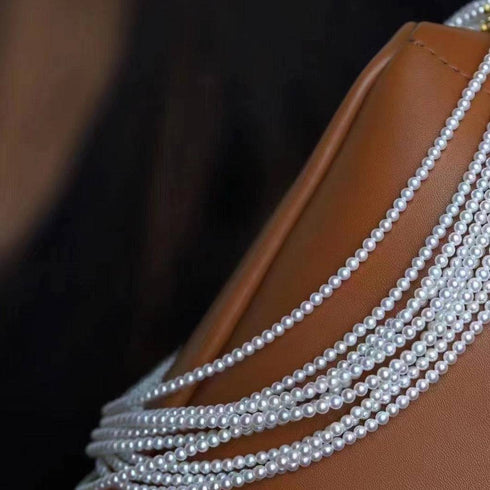 3-4mm Elegant Baby Pearl Necklace - House Of Pearls