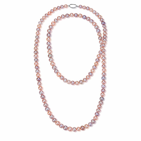 35-inch Multicolor Freshwater Pearl Strand - AAA Grade - House Of Pearls