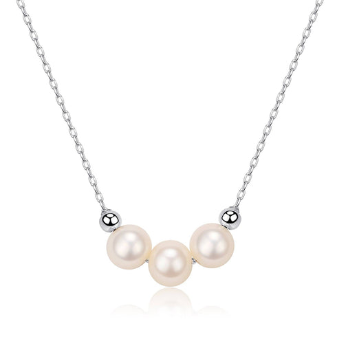 6-7mm Drops Smile Freshwater Pearl Necklace - House Of Pearls