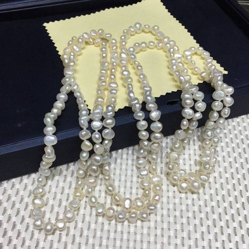 70" Length Baroque Freshwater Pearl Necklace - House Of Pearls