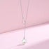 8-9mm Freshwater Akoya Pearl Silver Heart Pendant Necklace - Necklaces made with hand-selected pearls from House of Pearls