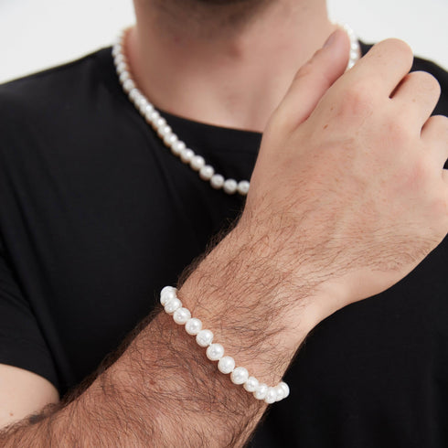 8-9mm White Freshwater VersaPearl Necklace - House Of Pearls