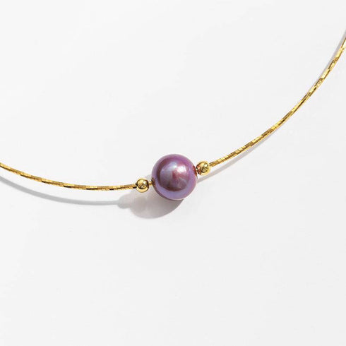 9-10mm Floating Pearl Chain Necklace - House Of Pearls