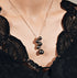 Five-Drop Black Tahitian Pearl Pendant 18K Pure Gold - Necklaces made with hand-selected pearls from House of Pearls