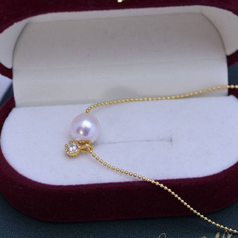 Freshwater Pearl & Pendant Necklace - House Of Pearls