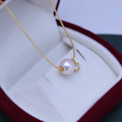 Freshwater Pearl & Pendant Necklace - House Of Pearls