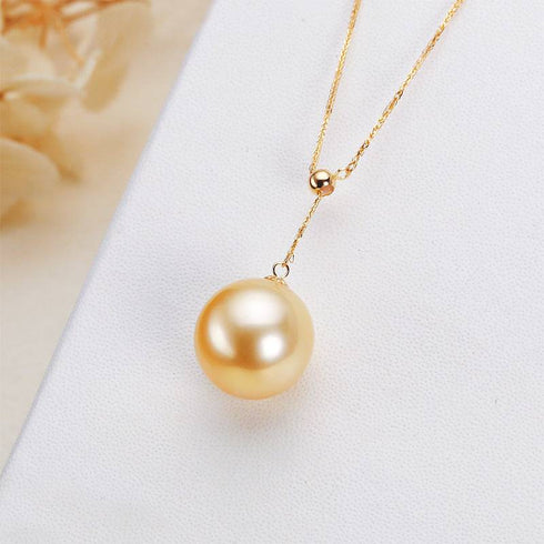 Golden South Sea Pearl Calliope Pendant - House Of Pearls
