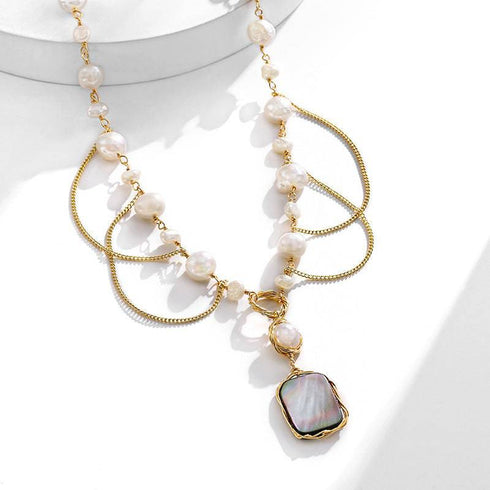 Grace Mother Of Pearls Necklace & Bracelet (Purchase Individually) - House Of Pearls