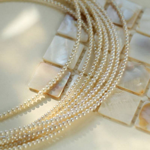 2-3mm Classic Baby Pearl Strand Necklace - House Of Pearls