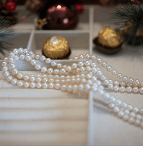 68-inch White Freshwater Pearl Necklace - Necklaces made with hand-selected pearls from House of Pearls