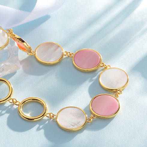 Queen Shell White Mother of Pearl Bracelet - Bracelets made with hand-selected pearls from House of Pearls