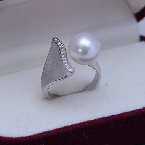 10-11mm Freshwater Pearl Mermaid Ring - House Of Pearls
