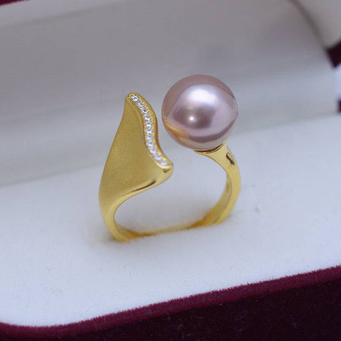 10-11mm Freshwater Pearl Mermaid Ring - House Of Pearls