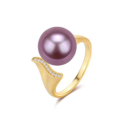 10-11mm Freshwater Pearl Mermaid Ring - House Of Pearls