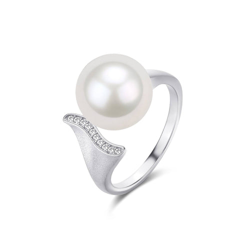 10-11mm Freshwater Pearl Mermaid Ring - House Of Pearls