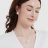 Floral Oval Pearl Set Necklace and Earrings (Purchase Individually) - Sets made with hand-selected pearls from House of Pearls