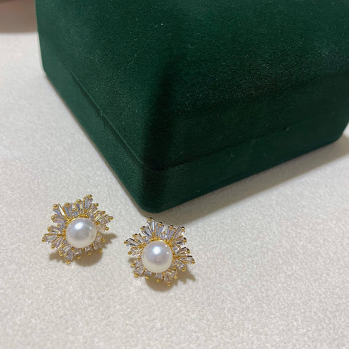 Snowflake Freshwater Pearl Jewelry Set - House Of Pearls