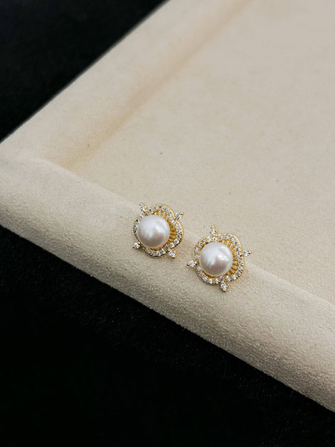 Unique White Freshwater Pearl Jewelry Set - House Of Pearls