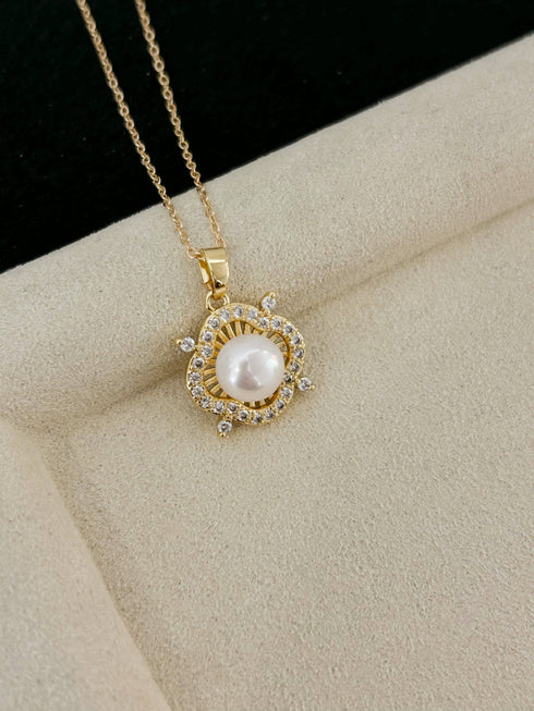 Unique White Freshwater Pearl Jewelry Set - House Of Pearls