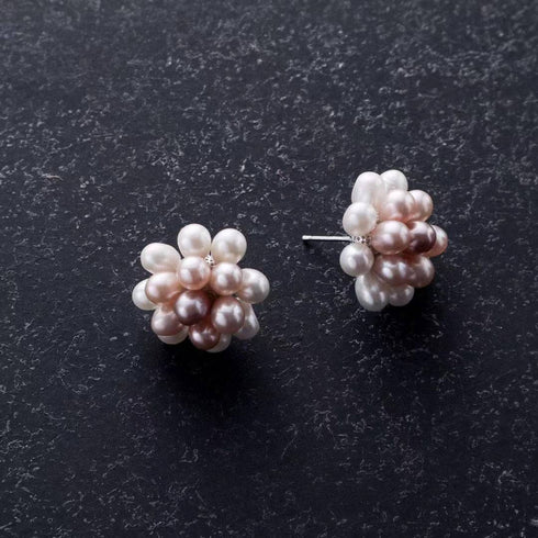 Floral Oval Pearl Set Necklace and Earrings (Purchase Individually) - House Of Pearls