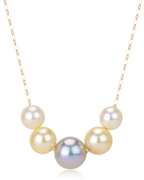Smile Seawater Akoya Pearls Necklace - Necklaces made with hand-selected pearls from House of Pearls