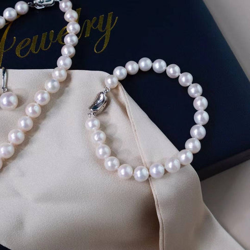 White Freshwater Pearl 3-Piece Jewelry Set - Sets made with hand-selected pearls from House of Pearls