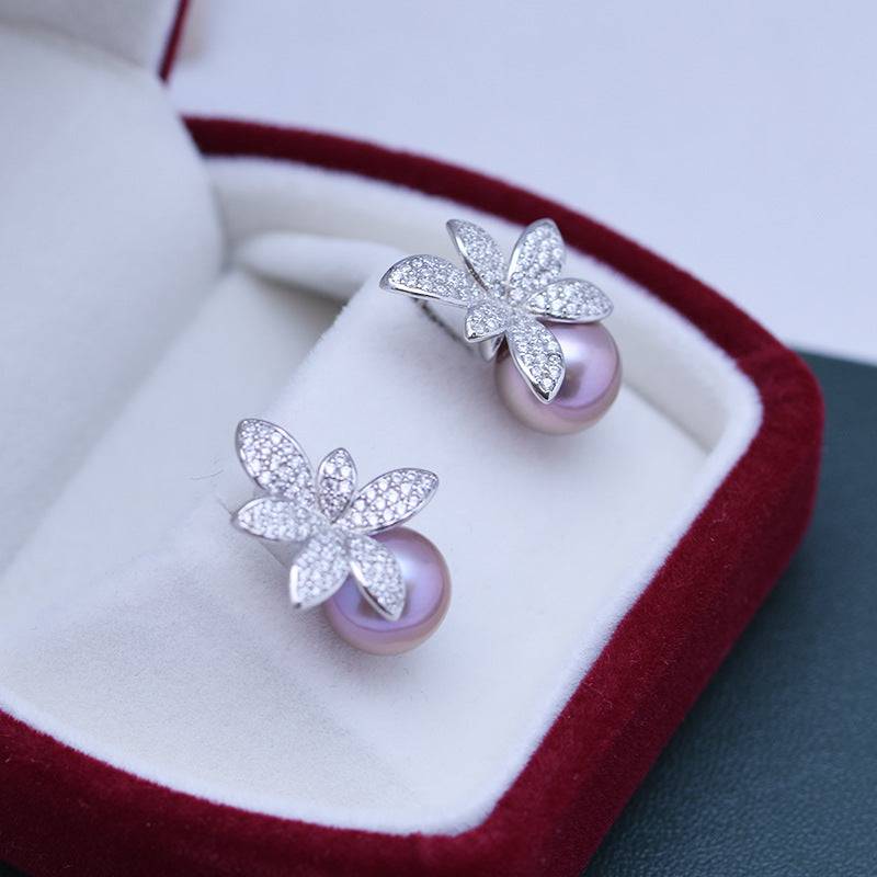 Vogem Orecchini A Farfalla In Oro Placcato – 2-in-1 Con Ali Separate – Ipoallergenici – Regalo Donna (2,6 X 1,4 Cm)